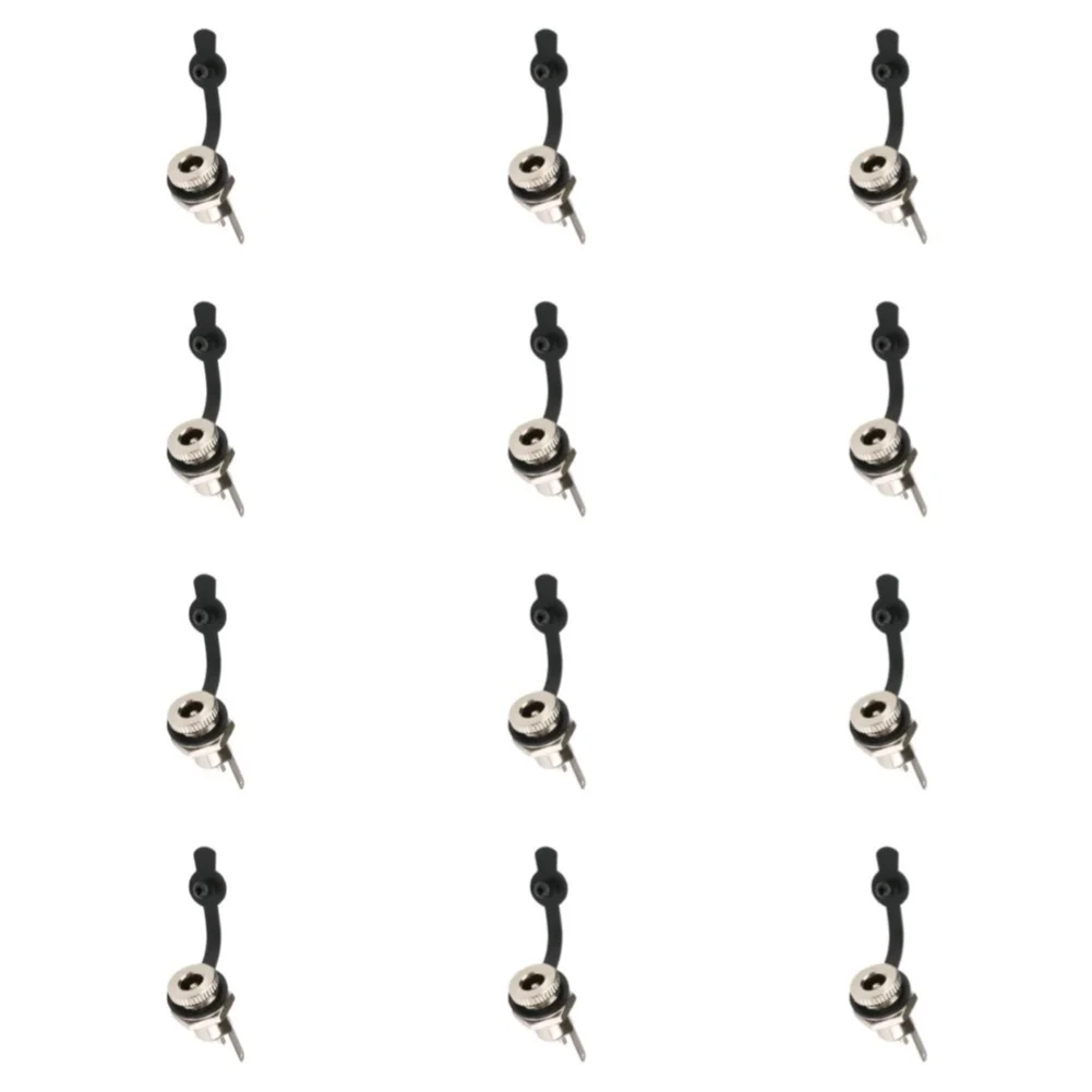 Female Power Outlet DC Power Jack For Extreme Weather Conditions Moisture Protection Secure Energy Transfer Metal Construction