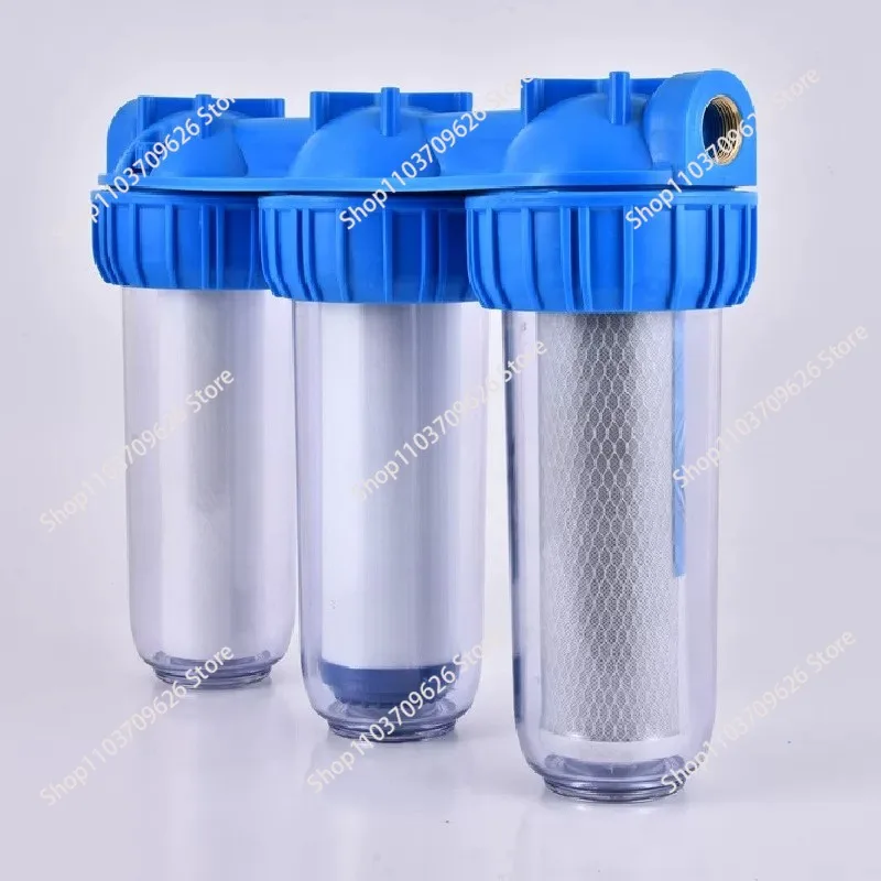 10 Inch Three-Stage Water Purifier Pre-Filter Element for Kitchen Household Whitelist Wholesale Filter Bottle