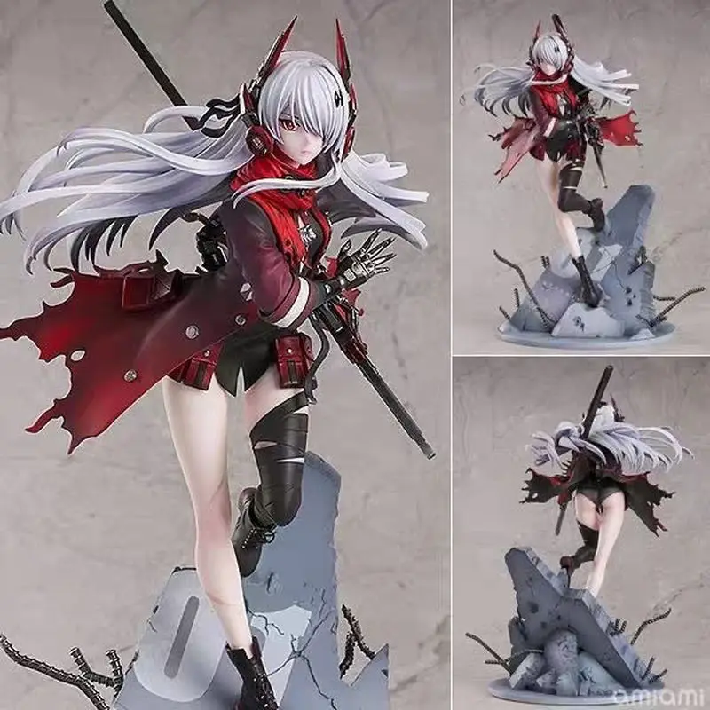 New 30cm Gray Raven: Punishment Character Anime Lucia Crimson Abyss Model Pvc Statue Action Character Collection Toy Figure