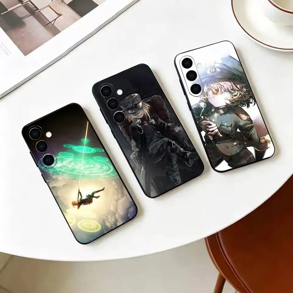 Youjo Senki Tanya Degurechaff    Phone Case For Samsung Galaxy A73,A72,A71,A70,A53,A52,A51,Others Soft Black Cover