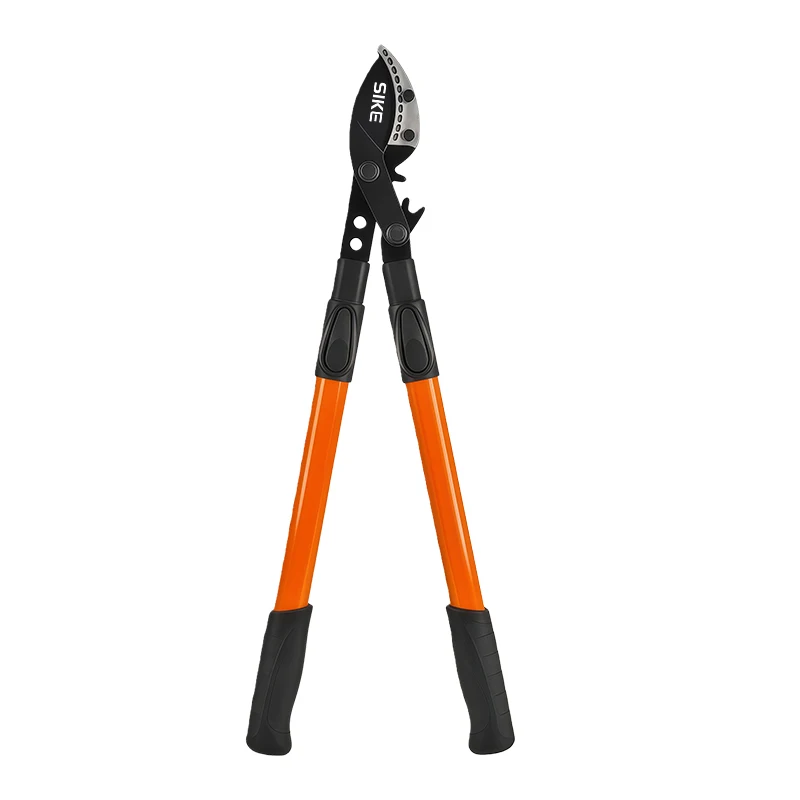 

Telescopic Pruning Shears Heavy Duty SK5 Steel High Branch Thick Branch Garden Scissors Fruit Tree Pruning Tool with Carry Bag
