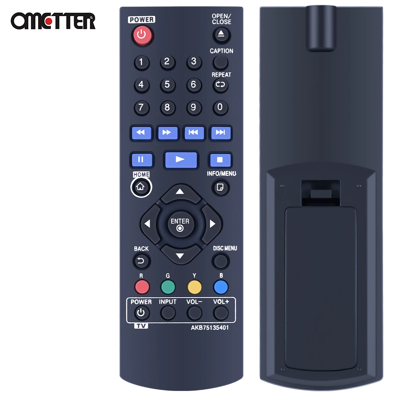 جهاز التحكم عن بعد AKB75135401 ينطبق على دي في دي الترا HD بلو راي مشغل الأقراص UBK80 UP870 UP875 BPM35 BP175
