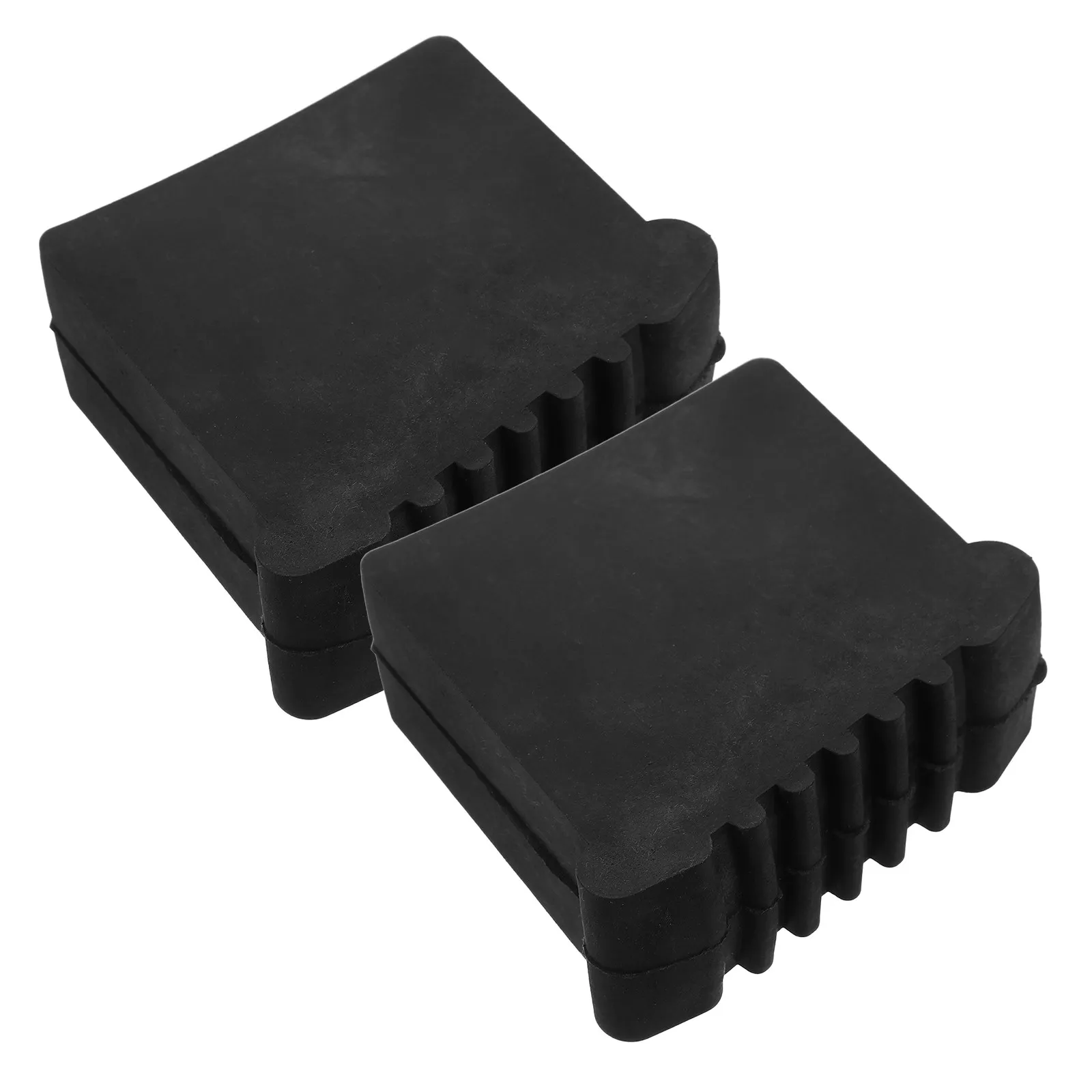 2Pcs Step Ladder Feet Replacement Rubber Covers Non Slip Ladder Foot Pads Cushion Floor Protectors Shock Dampening