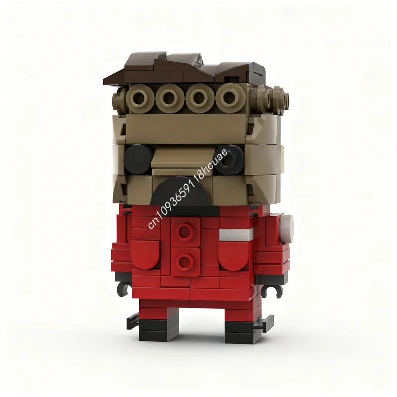 

188pcs MOC Brickheadz Slipknot Corey Taylor Model Building Blocks Architecture Toy Creative Christmas Gift Idea Education Brick