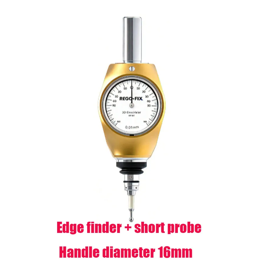 Original Swiss REGO-FIX 3D EdgeMaster Edge Finder IP67 Waterproof Dustproof 0.01mm Repeat Precision CNC Centering Probe