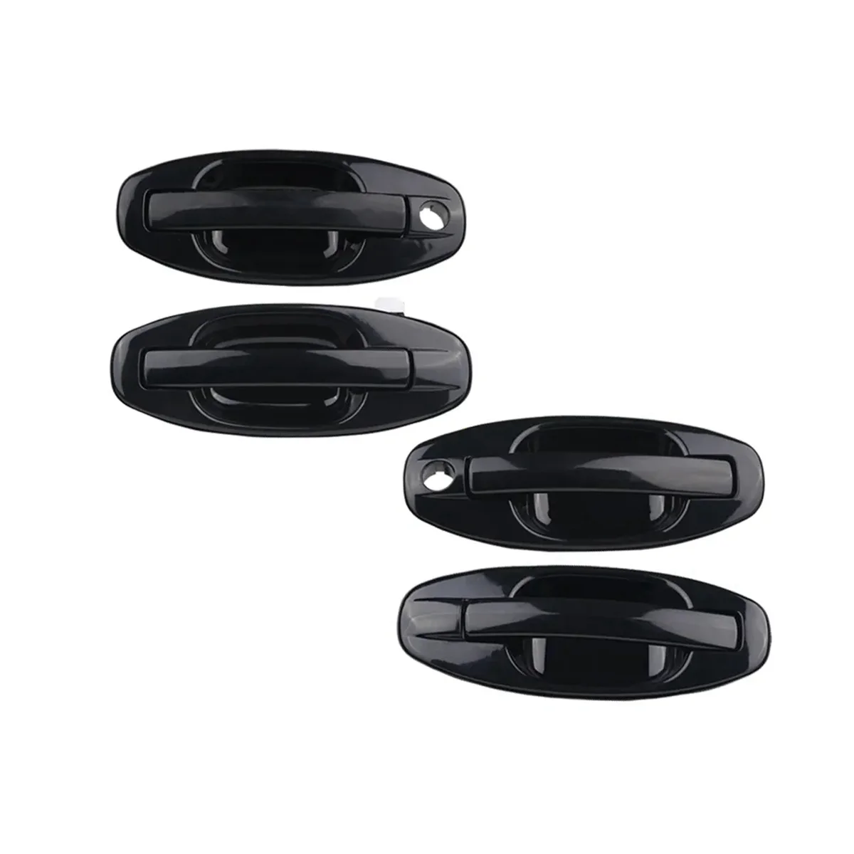 Set of 4 Car Outside Handle Bowl 82650-26000 for Hyundai Santa Fe 2001-2006 Outside Door Handle Exterior Door Handle