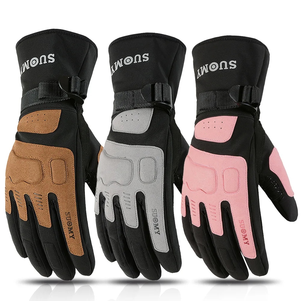 

Autumn Motorcycle Gloves EVA Antiskid Motorcycle Equipment Windbreak Biker Man Accessories Keep Warm Glove