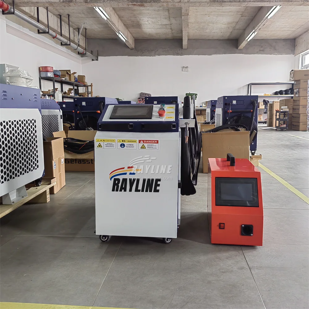 1500W 2000W 3000W Handheld Fiber Laser Welder for Stainless Steel - 4-in-1 Welding Cutting Cleaning, High Speed, CE