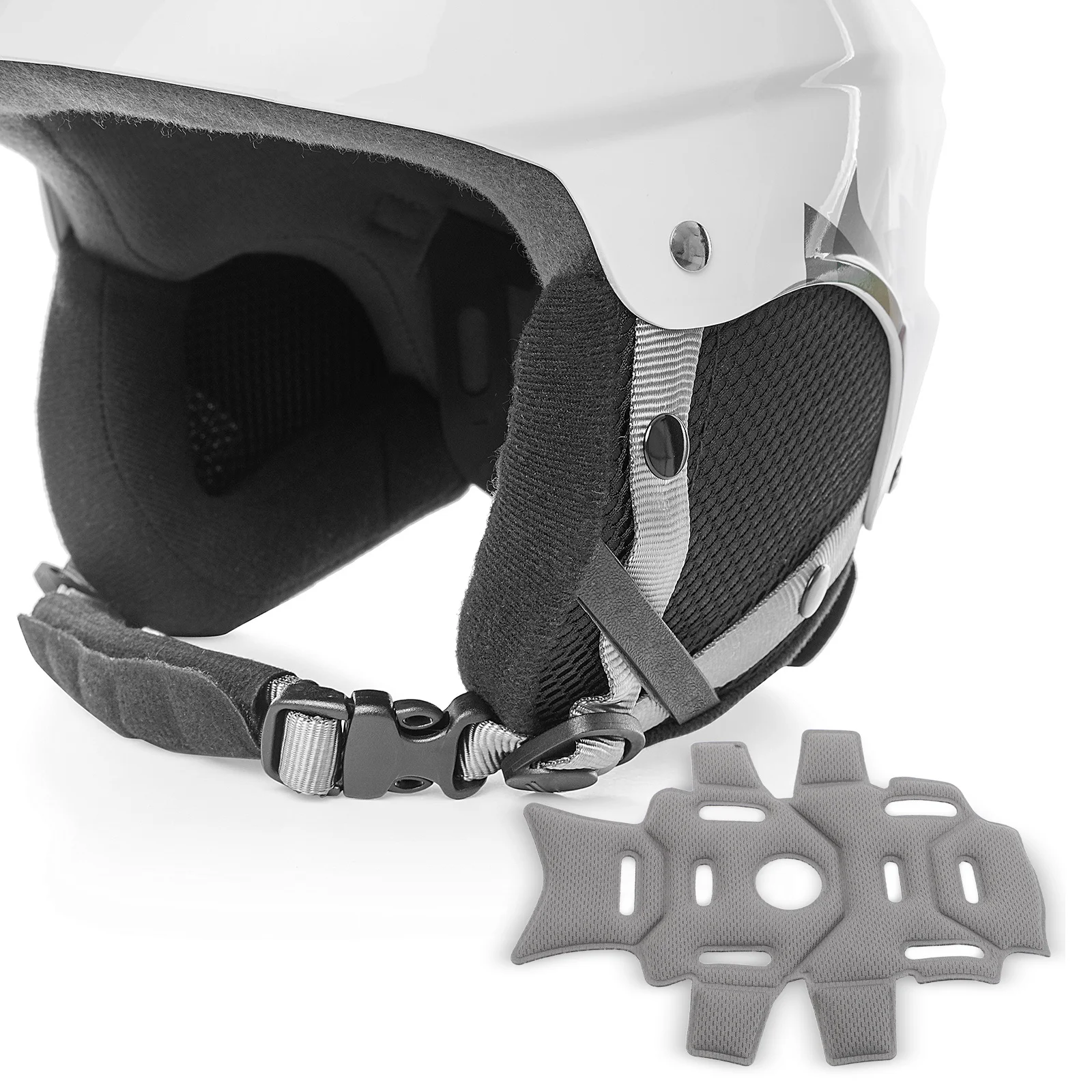 

1Set Padding Kit Lightweight Breathable Sweat-Absorbing Sponge Cushion for Motorcycle Bicycle Liner Pads