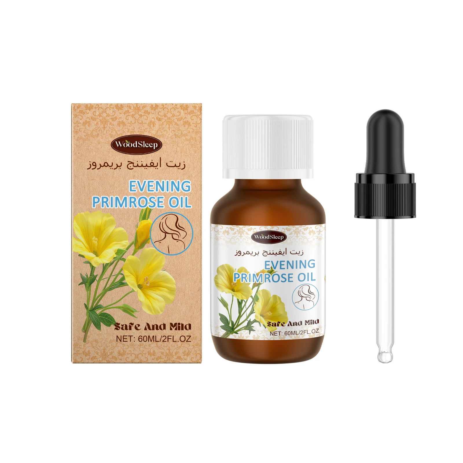 

Масло для ухода за волосами Woodsleep Evening Primrose Care Oil для ухода за волосами 3 шт.