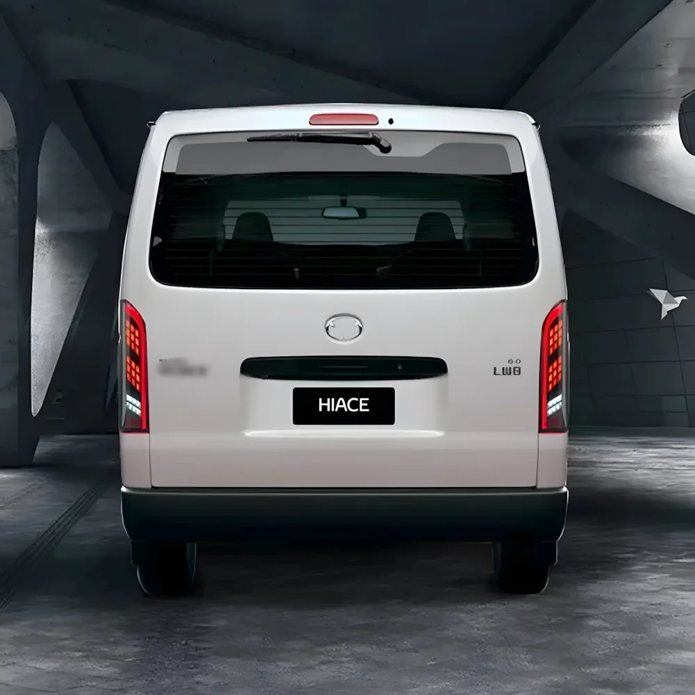 

Модифицированный автомобильный задний фонарь в сборе для Toyota Hiace 2005-2018, обновленный автоматический светодиодный динамический мигающий задний фонарь, горячая распродажа, аксессуары