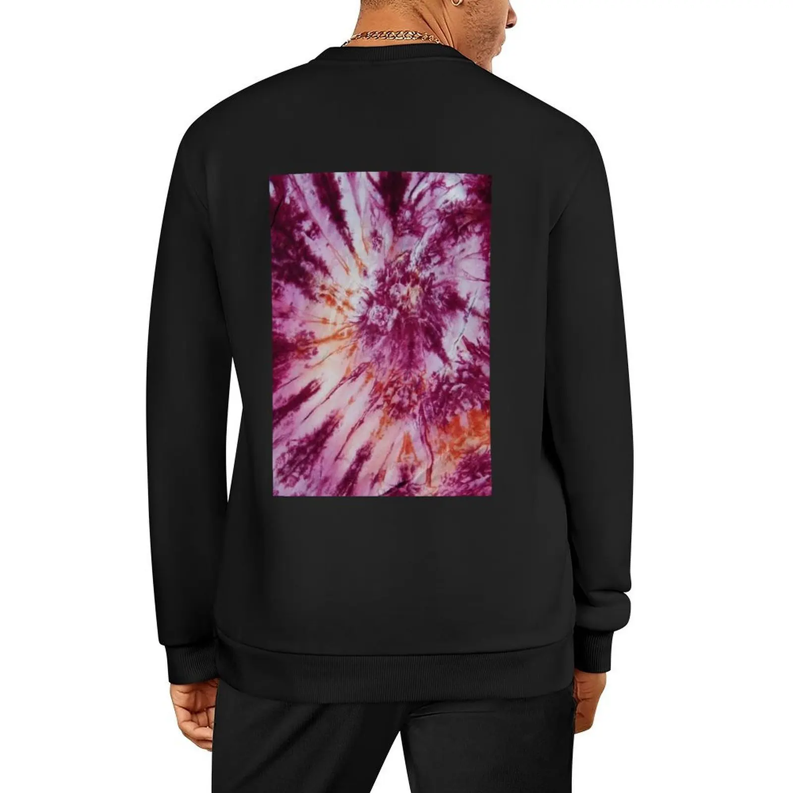 

Tie Dye Flower Pullover japanese style autumn jacket men mens designer clothes men's sweat-shirt set hooded sweatshirts
