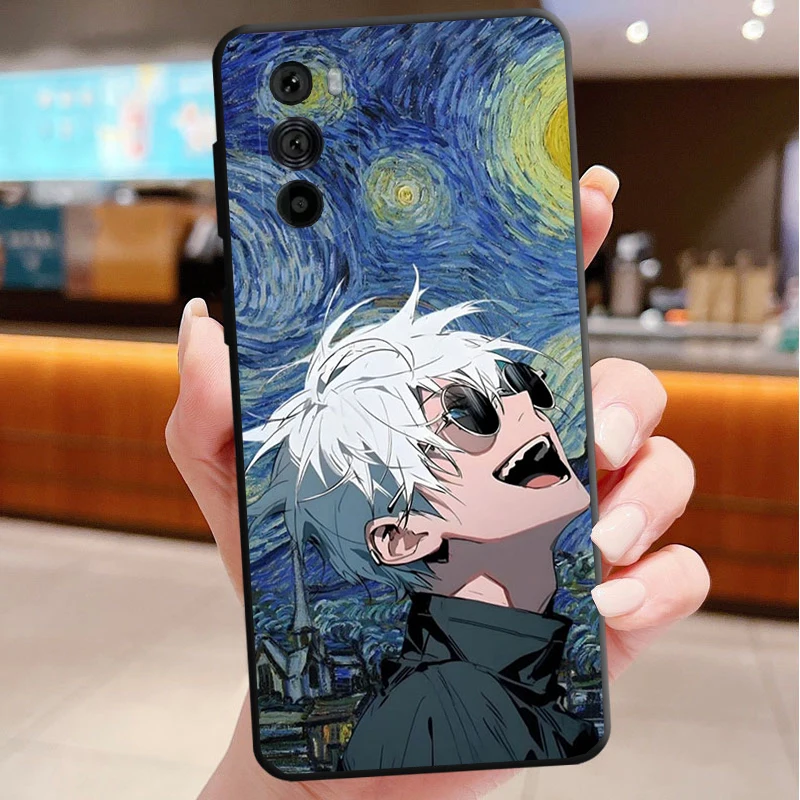 

Phone Case For Motorola Edge 50 40 Pro 60 50 40 30 Ultra Neo Fusion Moto G85 G72 G53 G54 G84 G13 G32 Gojo Satoru