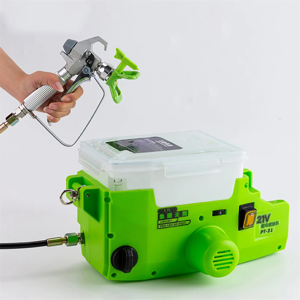 Portable airless sprayer accessories