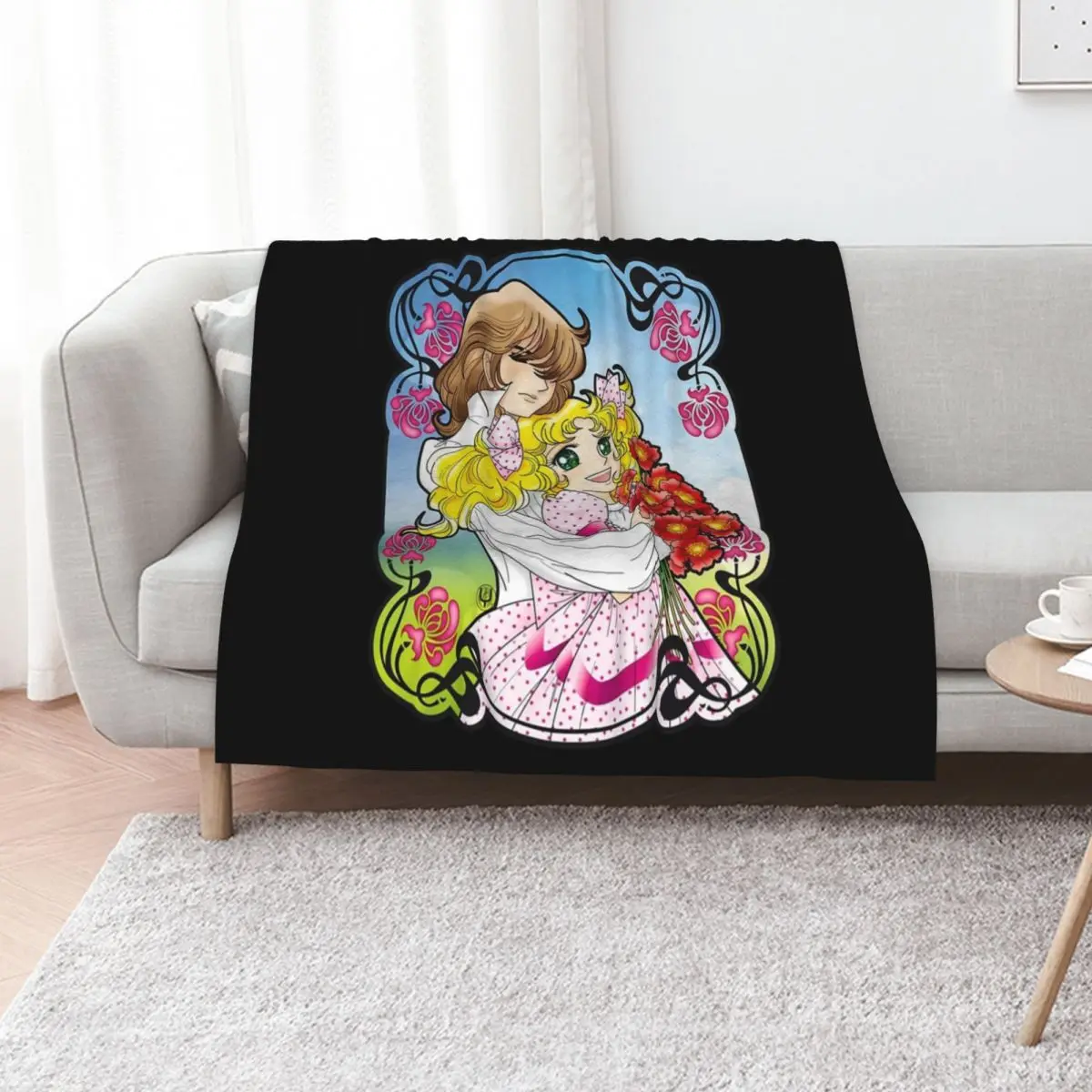 

Candy & Terence Throw Blanket Decoratives Sleeping Bag Quilt Decorative Beds Blankets