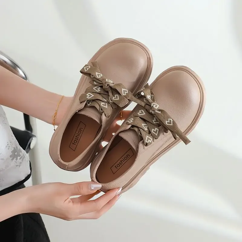 

Женские туфли-лодочки с круглым носком и ремешками, туфли на платформе для женщин, лоферы, скидка для отпуска, лето 2024, популярные, высокое качество, Young 39