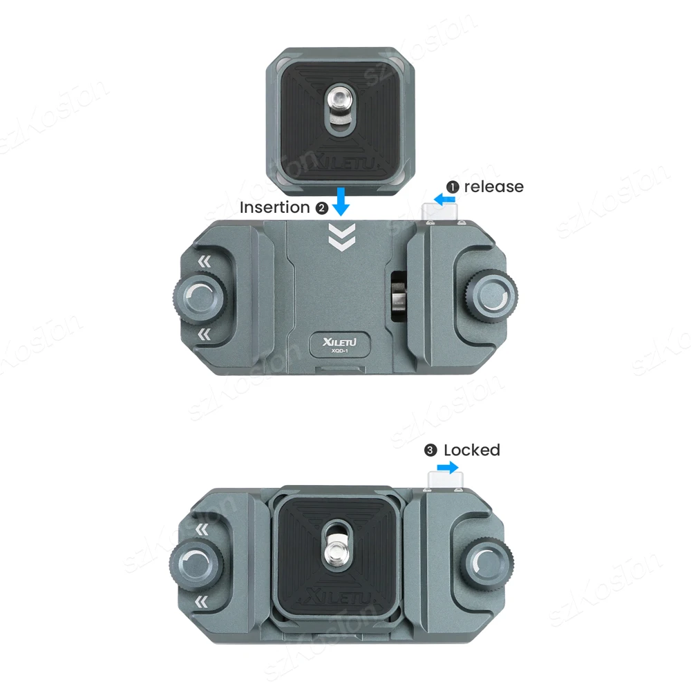 مشبك تحرير سريع للكاميرا ، مثبت خصر بمدخل فيديو ، ملحقات Gopro ، مشبك حقيبة ظهر ، كانون ، نيكون ، سوني