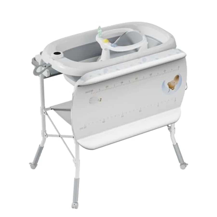 

Детское сиденье для ванной с откидным столиком для пеленания