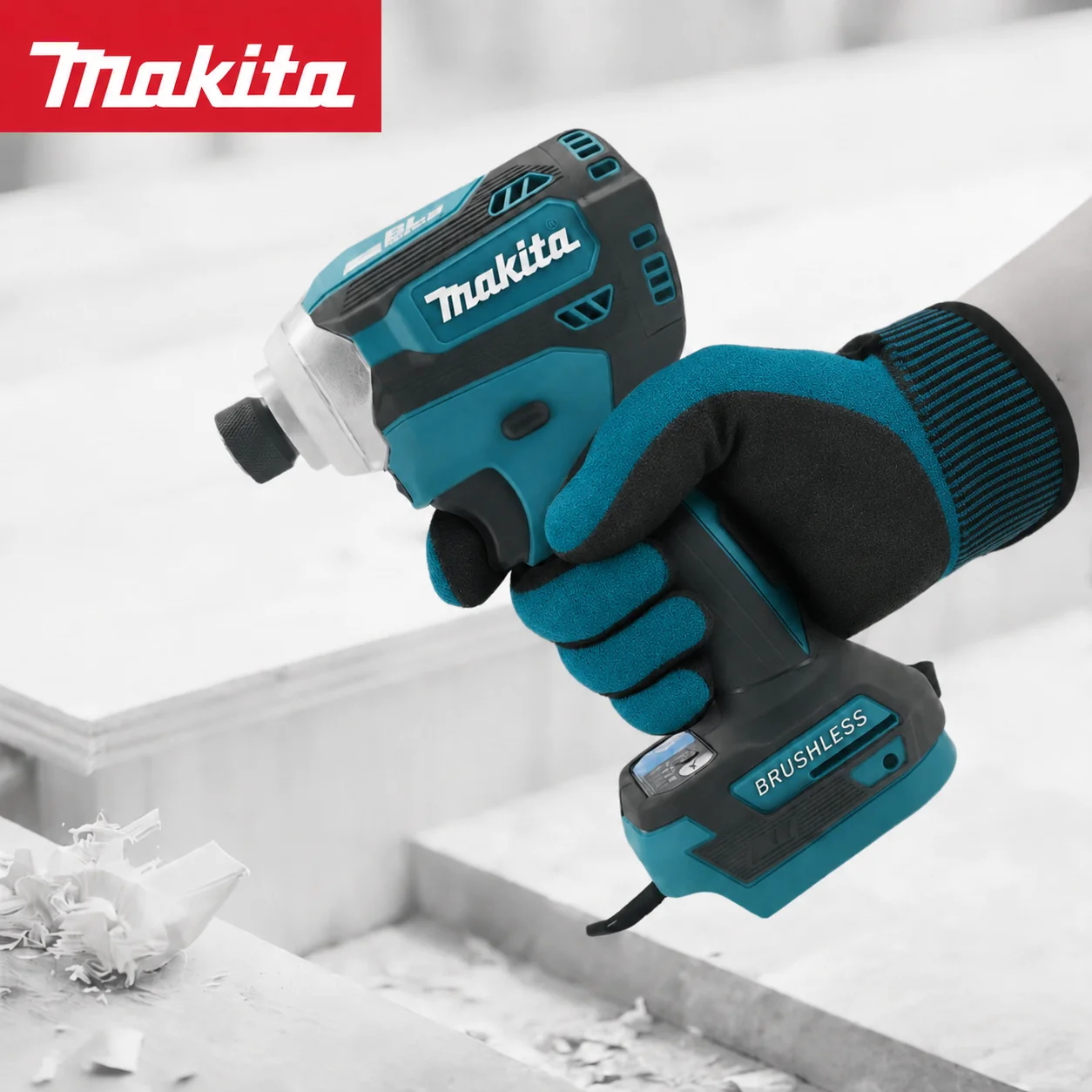 makita-dtd171-18v-lxt-brushless-180nm-rechargeable-drill-screwdriver-lithium-ion-cordless-impact-driver-with-led