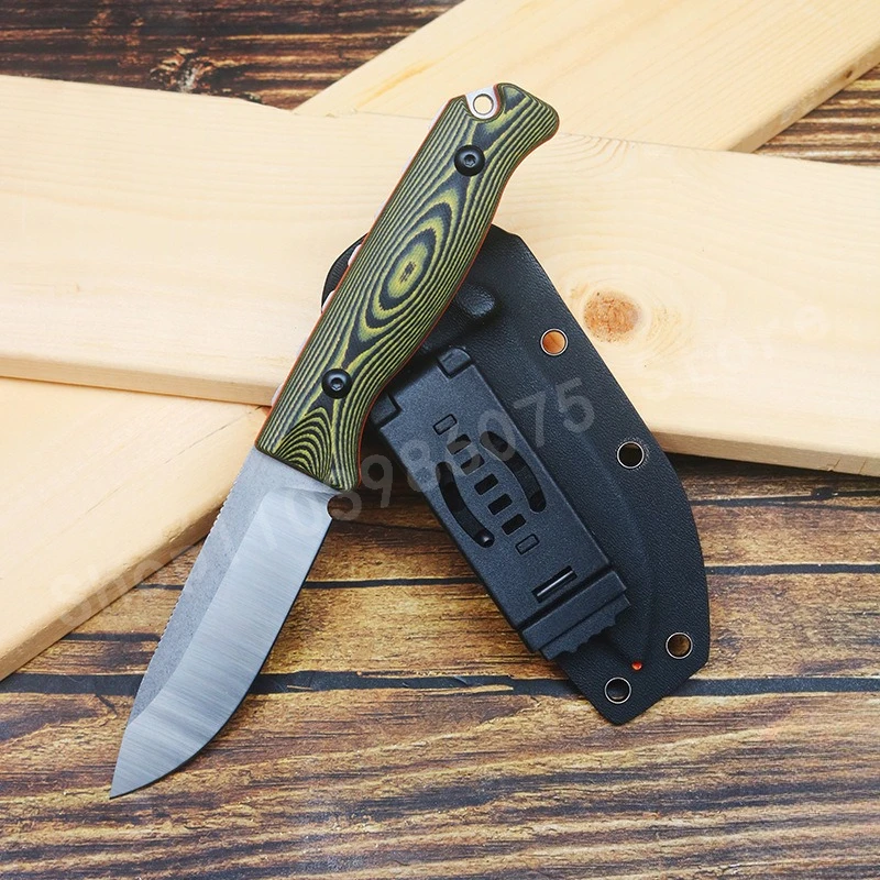 bm-15002-プロフェッショナルタクティカルナイフ-8cr13mov-ブレードデュアルカラー-g10-ハンドル屋外キャンプバーベキュー釣りナイフメンズギフト