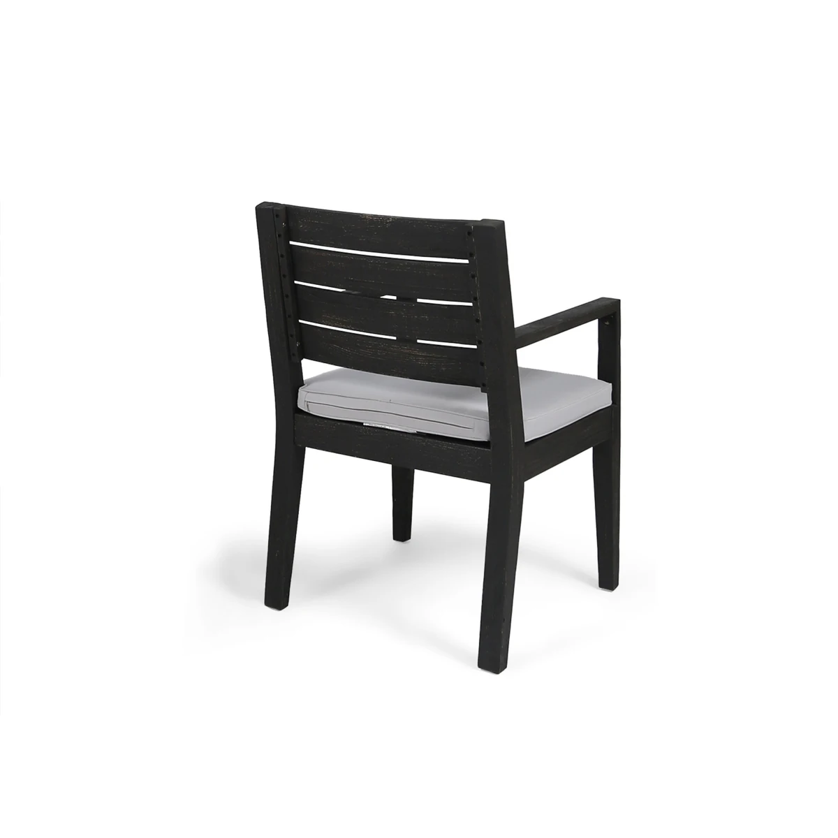 Christopher Knight Home® Outdoor Dining Chair Set of 2, Dark Grey With Light Grey Cushion    RR