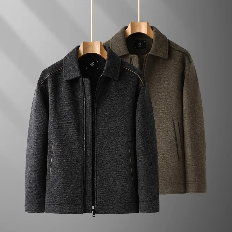 New Arrival Fahsion Suepr Large Autumn Winter Men's Business Casual Lapel Thick Jacket Plus Size XL XXL 3XL 4XL 5XL 6XL 7XL 8XL