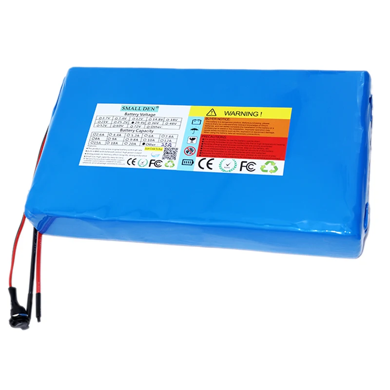 Imagem -05 - Bateria de Lítio com Bms 29v 25ah 7s8p 18650 25000mah 800w Motor 30a 29.4v 3a Carregamento