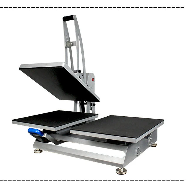 НОВЫЙ полуавтоматический сублимационный термопресс с двойными рабочими станциями для футболок