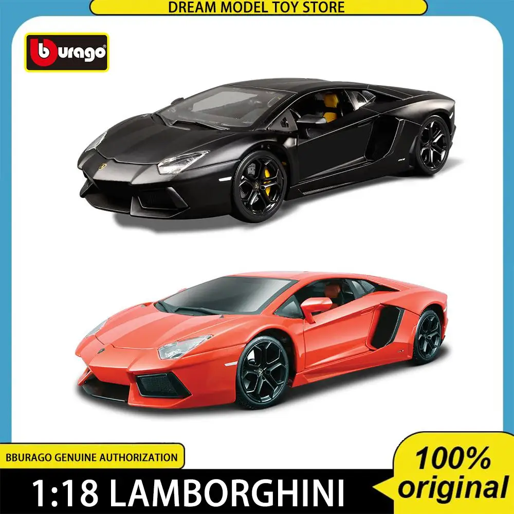 

Bburago 1:18 Lamborghini Gallardo Aventador Sports Car Diecast Model Edition Alloy Luxury Vehicle Toy Collection Ornaments Gift