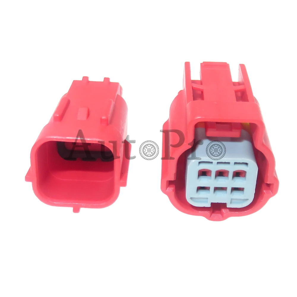 1 Set 6 Hole AC Assembly Car OBD Diagnostic MWTRB-06-1A-R MWTPB-06-1A-R Cable Socket Auto Small Current Low Power Connector