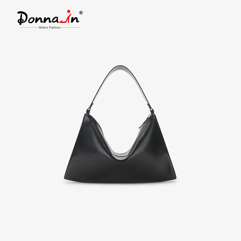 

Donna-in Natural Sheepskin Clutch Bag Genuine Leather Envelope Shoulder Underarm Bag Soft Lambskin Messenger Handbag Fashion