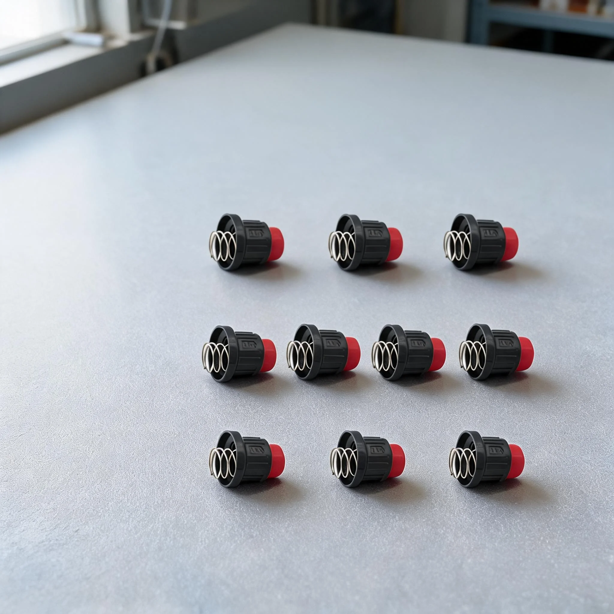 10pcs AA Ignitor Push Button Ignitor Replacement Cap With Spring For Gas Grill Griddle Cooking Stations Barbecue Generators
