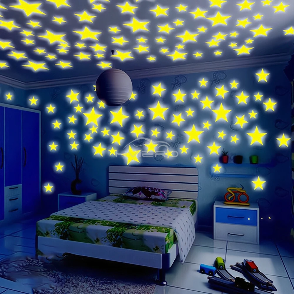 50/100X3 cm Yıldız Karanlıkta - Glow In Dark Stars incelemesi ve fiyatı