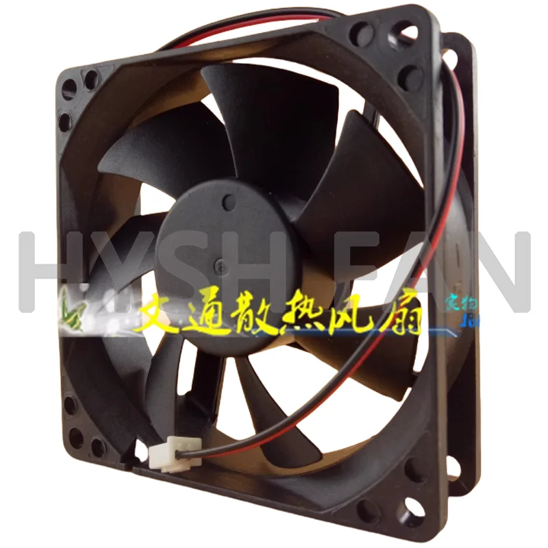 Ventilador de refrigeración de aire, dispositivo grande de 8CM, 8025, DC12V, 0.38A, nuevo, HDS0812EA-A