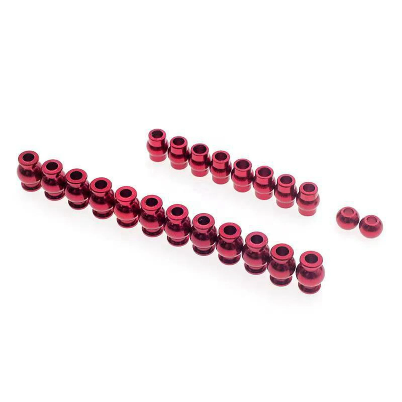 

A19Q-3X Complete 22Pcs Aluminum Alloy Pivot Ball Head Set For Arrma 1/10 4X4 Granite Big Rock Senton Typhon Upgrade Parts