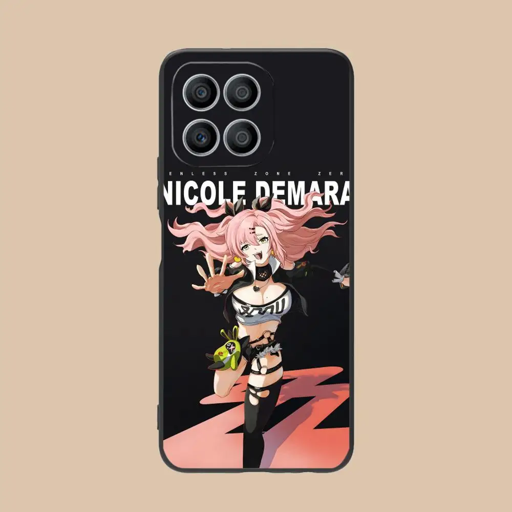 حافظة هاتف Zenless Zone Zero نيكول لهاتف Honor 90 80 70 60 50 30 20 10 9 8 7 Pro S SE Lite 5G غطاء طباعة ملون فاخر جدًا #6