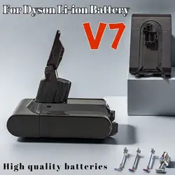 V7 Li-ion Replacement Battery Handheld Vacuum Cleaner 21.6V 12800mAh Li-ion Replacement Battery for Dyson V7 Trigger