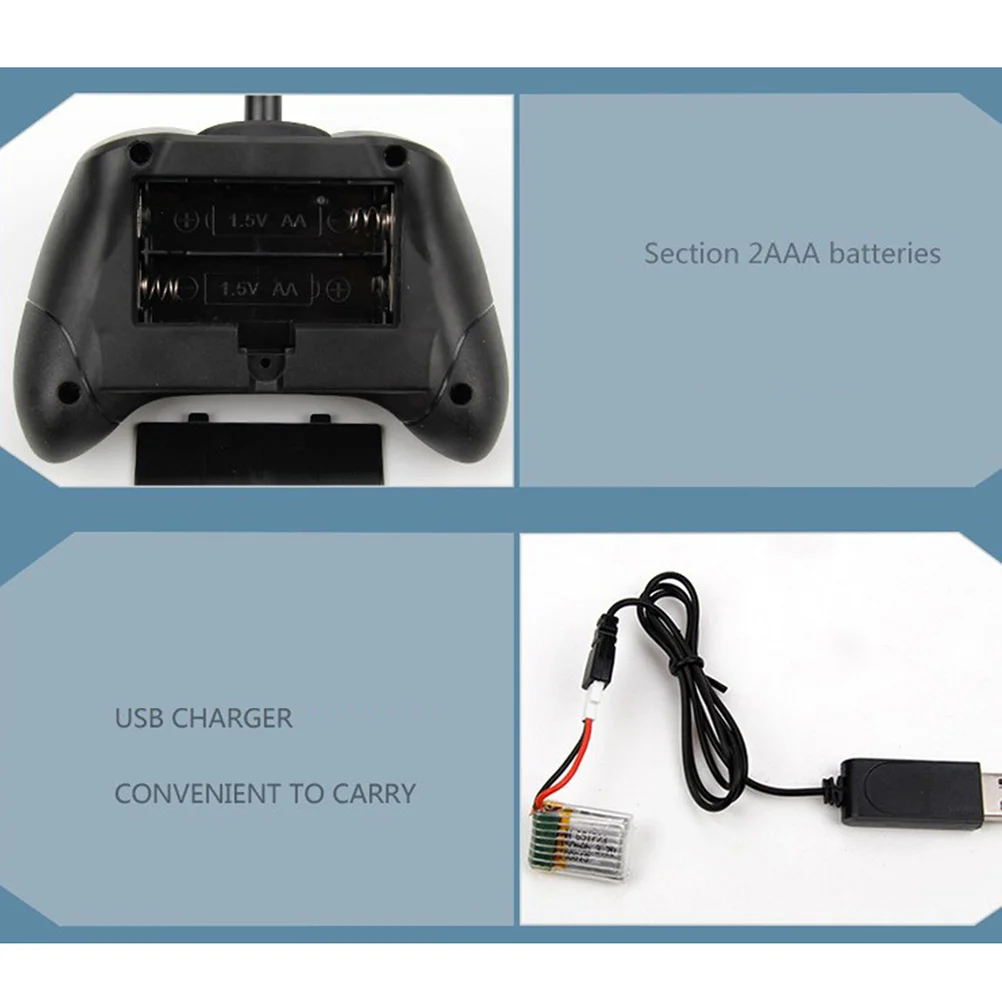 طائرة Rc بأجنحة ثابتة في الهواء الطلق 2.4 جرام تحكم في اتجاهين هدية مهرجان كبيرة نموذج طائرة Rc #3