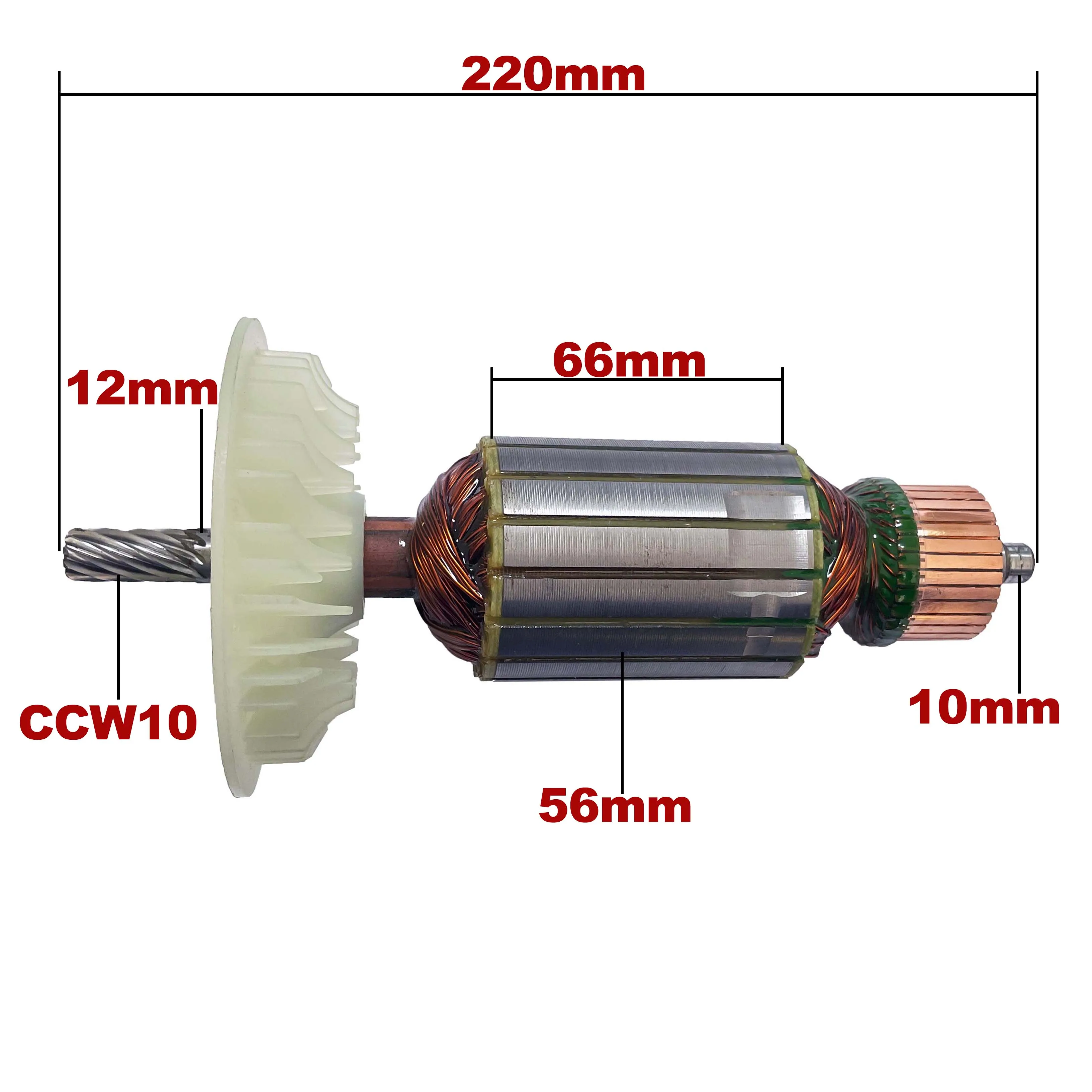 AC220V-240V Armature Rotor Anchor Replacement for OUBAO Drilling Machine OB-255 Original