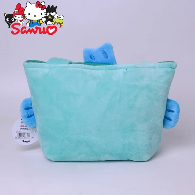 Giapponese Sanrio Hangyodon portamonete portamonete borsa da polso di grande capacità brutto portachiavi testa di pesce regali di compleanno bambino