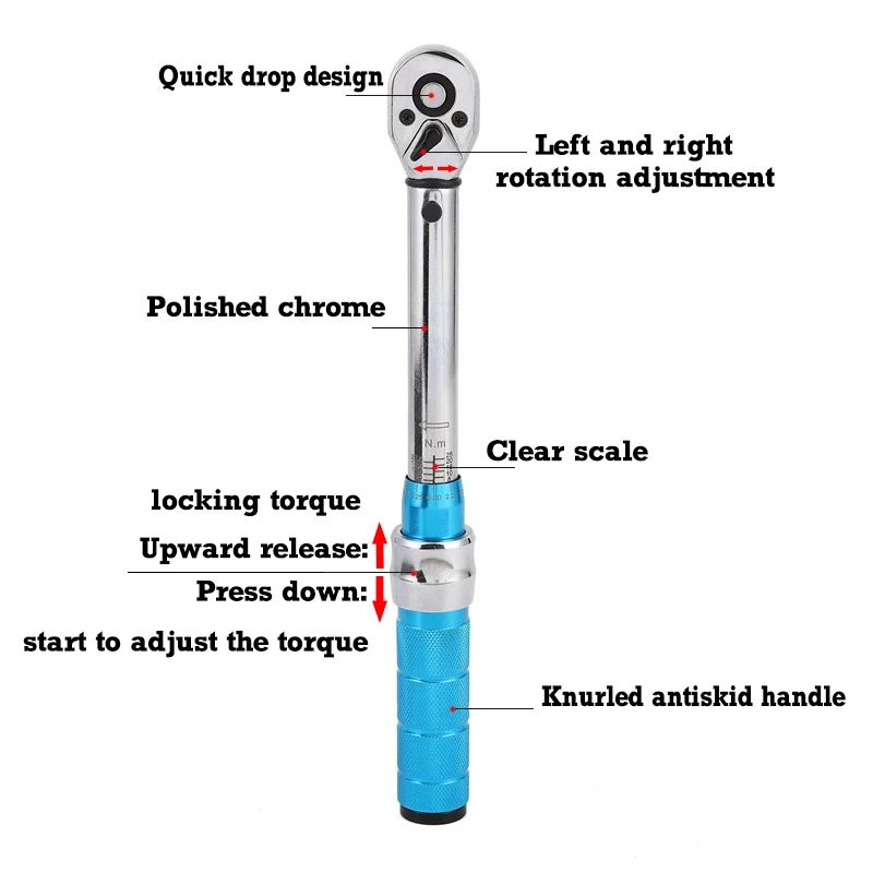 Torque Wrench Set 1/4\