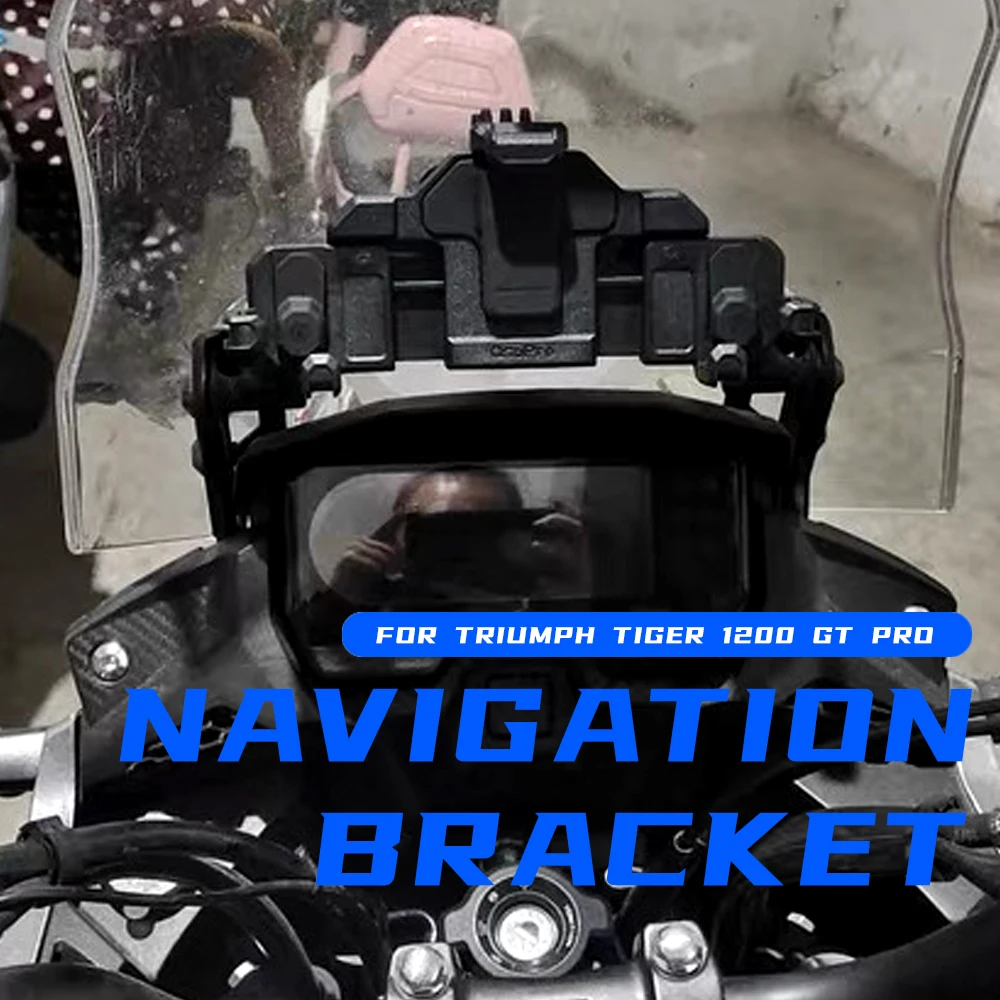 

Аксессуары для мотоциклов, новый держатель для телефона, кронштейн для GPS-навигации для Triumph Tiger 1200 GT Pro TIGER 1200, RALLY EXPLORER 2022-2025