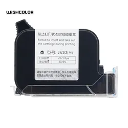 Wishcolor JS10m  JS12m Ink Cartridge Quick Drying JS10 JS12 Ink Cartridge for 530/T1/M7/360 Handheld Inkjet Printer