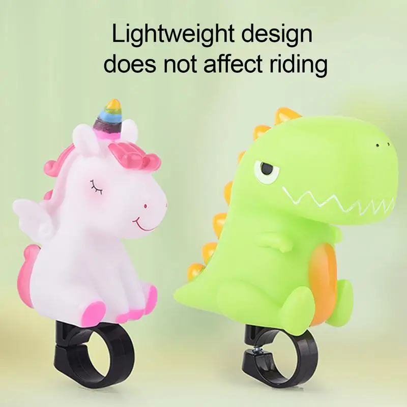 Kids Squeeze Bike Bell Motorcycle Bike Bell Cartoon Dinosaur Bike Horn Squeeze Horn Cute Honk Squeeze Bike Horn For Kids