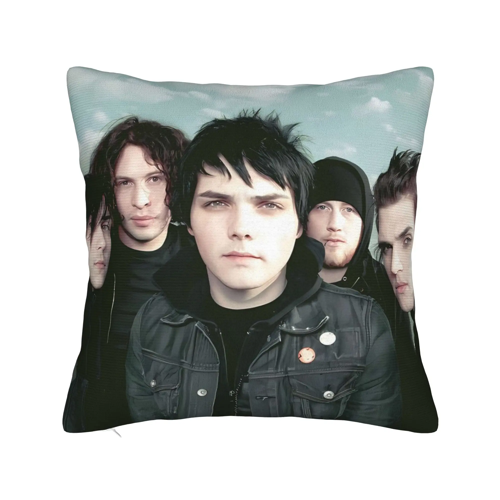 

Наволочки My Chemical Romance Band, модная наволочка в стиле ретро для дивана, спальни, наволочка с принтом