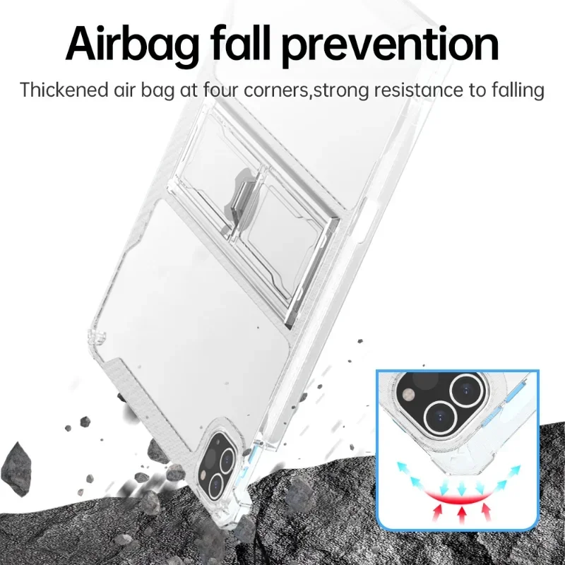 Чехол для планшета IPad 2022 Pro 13 дюймов 2024 11 10th 10.9 Air 5 4 10.2 7 9th 2021 Mini 6 10.5 2018 9.7 5 6th 12.9 Чехол-держатель