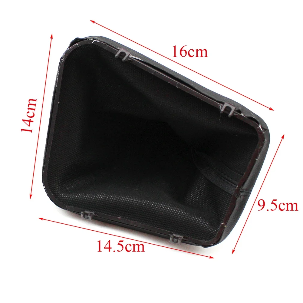 Car accessories PU Leather Shift Boot Cover with Bottom Frame fit for BMW E36 E46 325i 325is 325 328i M3