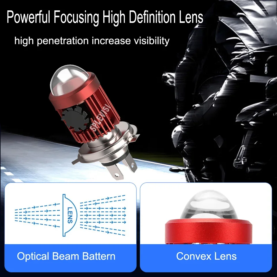 LED دراجة نارية سكوتر العلوي كشافات لمبة مع عدسة عالية الجودة ل Ski-Doo Freeride 800R 2012 2013 2014 2015 2016