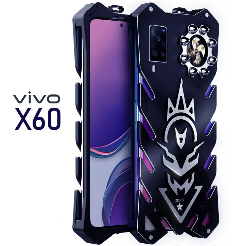 

Vivox60 Phone Case Metal Vivox60pro Phone Case Protection New Fire God for Vivox60