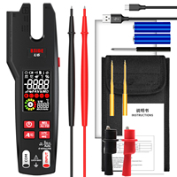 BSIDE Fork Meter 600A AC DC Current Clamp Meter Auto Range Digital Clamp Meter Ammeter True RMS USB Charge Digital Multimeter U6